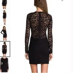 knee length dresses for ladies Lace Minerva Gown by Vivienne Westwood – Backless & Asymmetric – Nadia's
